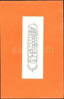 5 db külföldi ex libris, 3 fametszet, 2 rézkarc