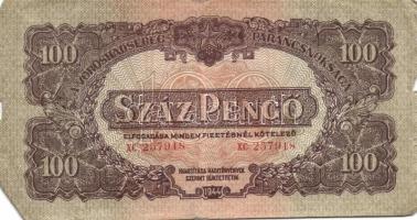 1944. "A Vöröshadsereg Parancsnoksága" 100P (4x) + 1000P  T:III,IV