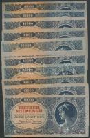 1946. 10.000MP (20x) T:II,II-,III