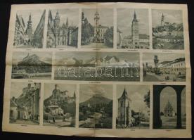 1938 Az ezeréves magyar Felvidék térképe