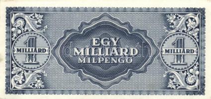 1946. 1.000.000.000MP (3x) eltérő színváltozatok T:I,I-