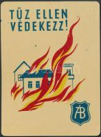 1955 Állami Biztosító fém kártyanaptárja