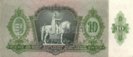 1936. 10P (3x) egymás utáni sorszámokkal T:I