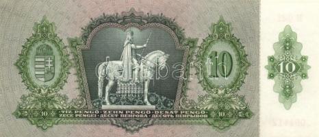 1936. 10P (3x) egymás utáni sorszámokkal T:I