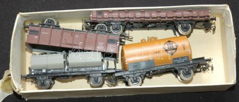 Piko vasut modell 4 db teherkocsi / Piko modell train