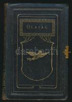 Tompa Mihály: Olajág. Elmélkedések, fohászok és imák. Hölgyek számára olvasó- és imakönyvül. Bp., 1911 Franklin, aranyozott vaknyomásos kiadói bőrkötésben, hiányos réz-csattal aranyozott lapszélekkel