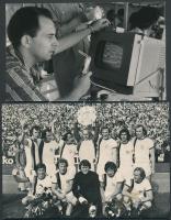 kb 35db labdarúgással és sporttal kapcsolatos klf méretű régi fotó