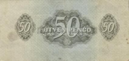 1944. 50P "Vöröshadsereg Parancsnoksága" T:II-