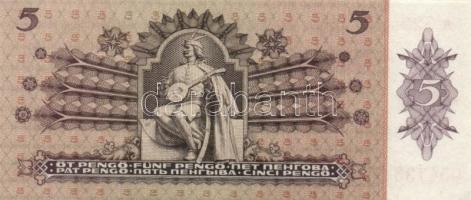 1939. 5P (2x) egymás utáni sorszámokkal T:I