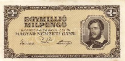 1946. 1.000.000MP (15x) T:II,II-,III