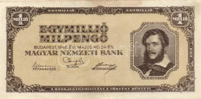 1946. 1.000.000MP (15x) T:II,II-,III