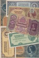 1930-46. 11db-ból álló pengő tétel T:I,II