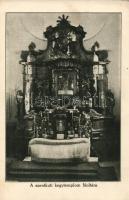 8 db képeslap magyar templomokkal