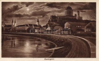1928-1930 Esztergom -  2db jó minőségű régi képeslap