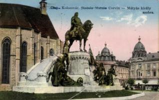 6 db régi erdélyi városképes lap