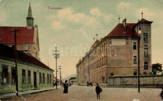 Trencsén - 3 db régi városképes lap