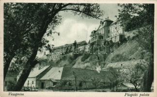 Veszprém - 7 db régi városképes lap