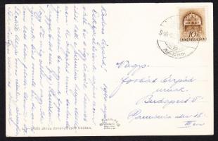 1940 Nagykátai zsidó munkaszolgálatos küldte saját kezű üzenet képeslapon, 201/65 honi zsidó munkáss...