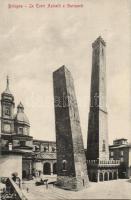 Bologna the Asinelli and the Garisendi tower