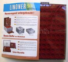 Lindner R 2905 Pénztartó luxuskazetta 99 db férőhellyel, átmérő 18,5 mm , új állapotban. Eredeti ára...