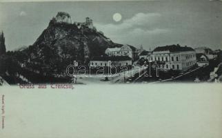 Trencsén castle ruins