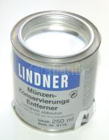 Lindner tisztítófolyadék konzerválódott érem tisztítására (250ml) / Lindner Münzen-Konservierungs Entferner biologisch abbaubar (250ml)