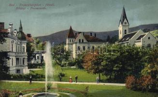 Trencsénteplic promenade, Divald & Monostory