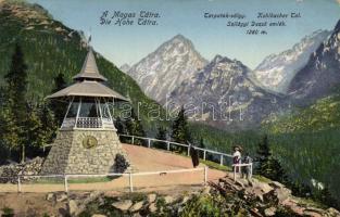 Tátra Tarpatak-völgy, Szilágyi monument, Divald & Monostory