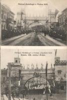 Kassa main street, triumphal arch 1906