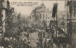 Kassa Rákóczi´s tomb taken to the cathedral 1906