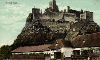 Beckó castle with the shop of Vilmos Schwarz