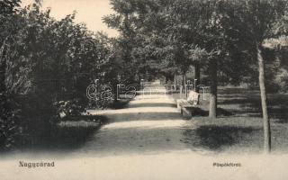Püspökfürdő promenade