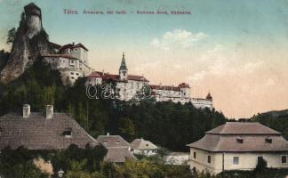 Árvaváralja castle hill