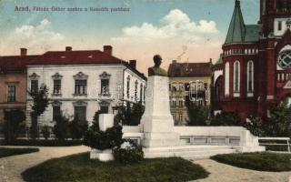Arad the statue of Fábián Gábor (fa)