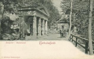 Herkulesfürdő Károly fountain