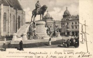 Kolozsvár Mátyás statue