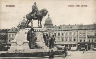 Kolozsvár Mátyás statue