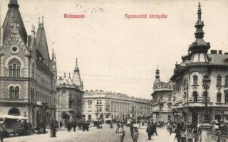 Kolozsvár around Szamos bridge, pharmacy