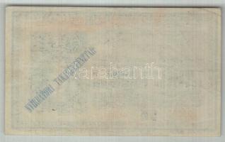1918. 25K "3000" feletti sorozatszámmal,sima hátlappal és rajta "Nyírbátori Takarékpé...