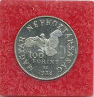 1983. 100Ft "Simon Bolivár" T:BU Eredeti tokban, tanúsítvánnyal!