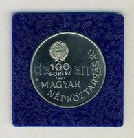 1983. 100Ft "Széchenyi István" alpakka T:PP Eredeti tokban, tanúsítvánnyal!