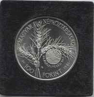 1981. 100Ft "FAO" T:PP Eredeti tokban, tanúsítvánnyal!