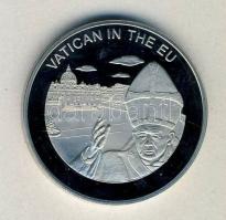 Máltai Lovagrend 2004. 100L "Vatikán az EU-ban" T:PP Sovereign Order of Malta 2004. 100 Liras "Vatican in the EU" C:PP