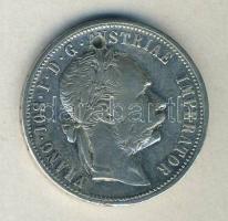 Ausztria 1879. 1Fl Ag T:3+ ly. Austria 1879. 1 Florin Ag C:F+ pierced