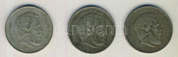 1947. 5Ft Ag "Kossuth" (3x) T:3