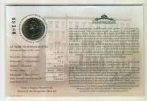 2003. 20Ft "Deák" Első napi veret eredeti tokban. Csak 12 000 darab! T:BU