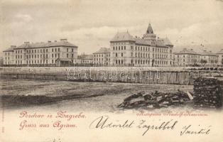 1898 Zagreb Rudolf military barracks