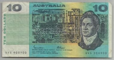 Ausztrália 1985. 10$ Szign.:Johnston-Fraser T:III Australia 1985. 10 Dollars sign.:Johnston-Fraser C:F