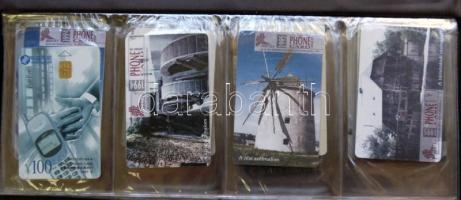 Nagy telefonkártya gyűjtemény a kezdetektől, benne a ritka kis példányszámú kártyákkal, némelyik has...