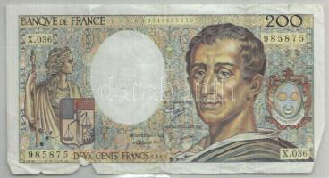 Franciaország 1985. 200Fr T:III- France 1985. 200 Francs C:VG